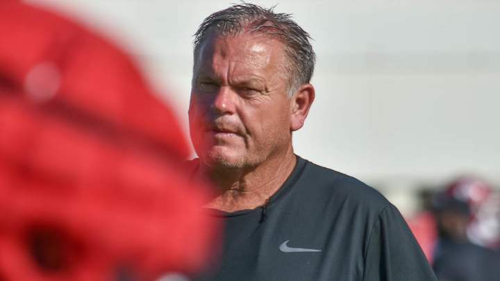 Hogs' Matchup with Longhorns Is Pittman's First Big Test