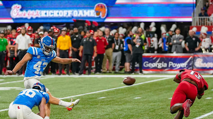 Ole Miss Freshman Kicker Caden Costa Named SEC Co-Freshman Of The Week