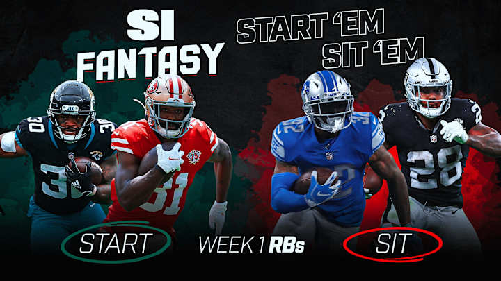 Start 'Em, Sit 'Em Fantasy Football Week 1: Running Backs - Fades, Sleepers, Matchups, DFS Bargains