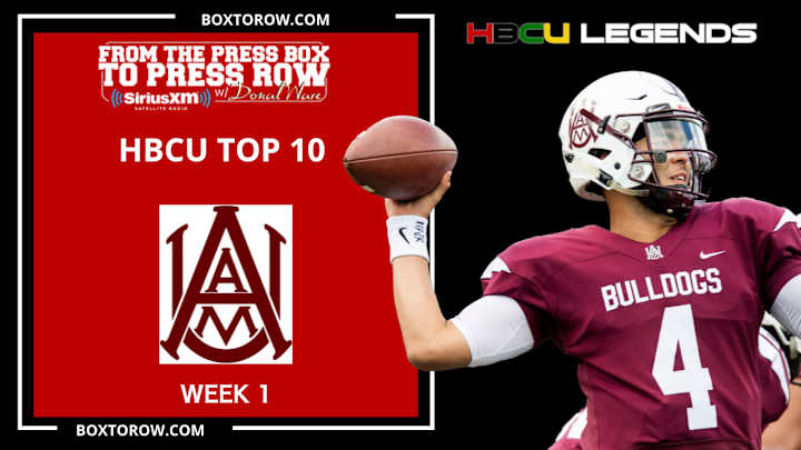 Report: Top 10 HBCU Football Teams of Week 1