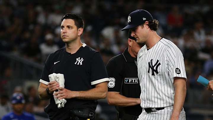Gerrit Cole Suddenly Exits Game With Hamstring Tightness Gerrit Cole Suddenly Exits Game With Hamstring Tightness