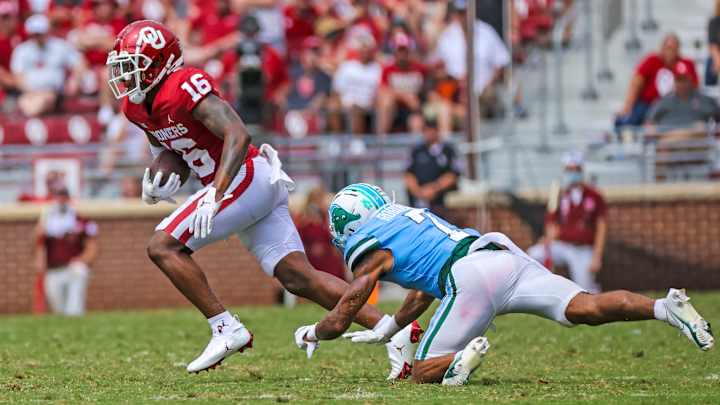 2022 Oklahoma Breakout Player: WR Brian Darby 2022 Oklahoma Breakout Player: WR Brian Darby