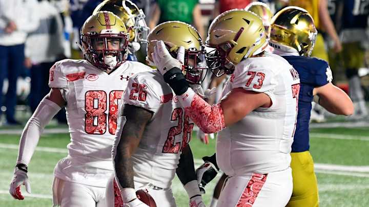 Boston College to Wear Red Bandana Uniforms Against UMass