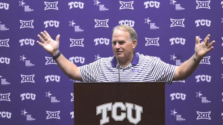 TCU Coach Gary Patterson Fell Asleep Watching Cal-Nevada Game TCU Coach Gary Patterson Fell Asleep Watching Cal-Nevada Game
