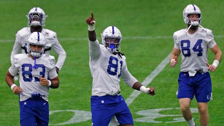Colts Release Depth Chart for Week 1 vs. Seahawks