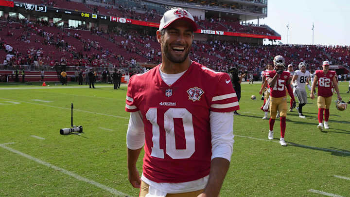 Jimmy Garoppolo Says He Will Be the 49ers Week 1 Starter