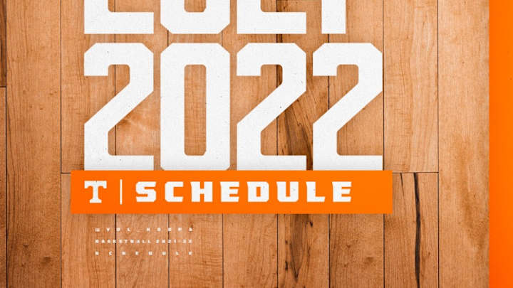 Vols Release 2021-2022 Basketball Schedule