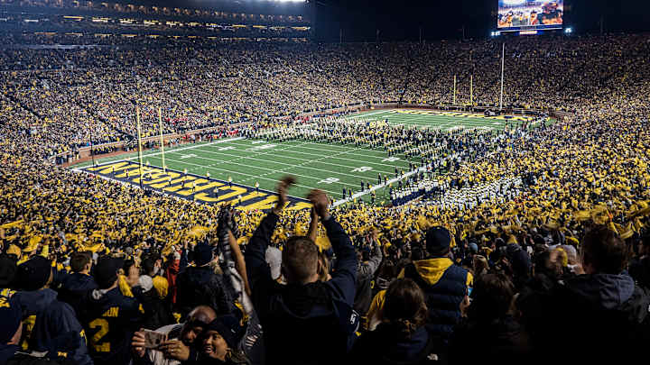 The Wolverines Have Assembled An Impressive Home Record Under The Lights The Wolverines Have Assembled An Impressive Home Record Under The Lights