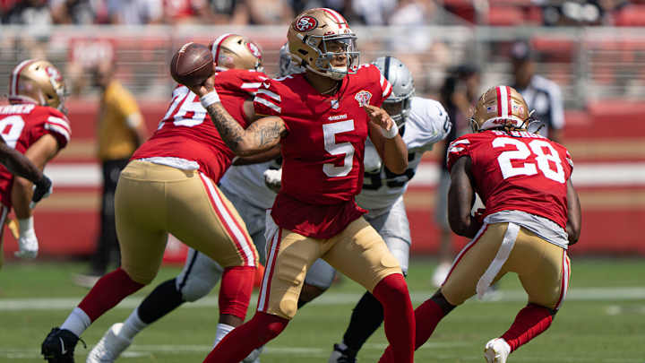 Trey Lance Cleared to Play Sunday Against the Detroit Lions