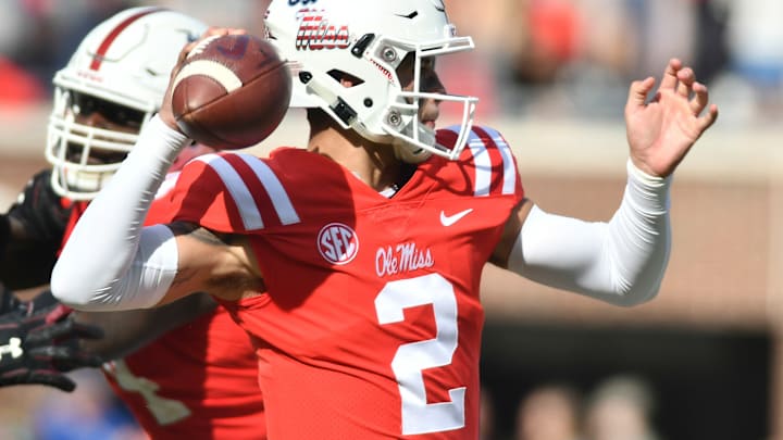 A History Of Patriotic Helmet Decals For Ole Miss Football A History Of Patriotic Helmet Decals For Ole Miss Football