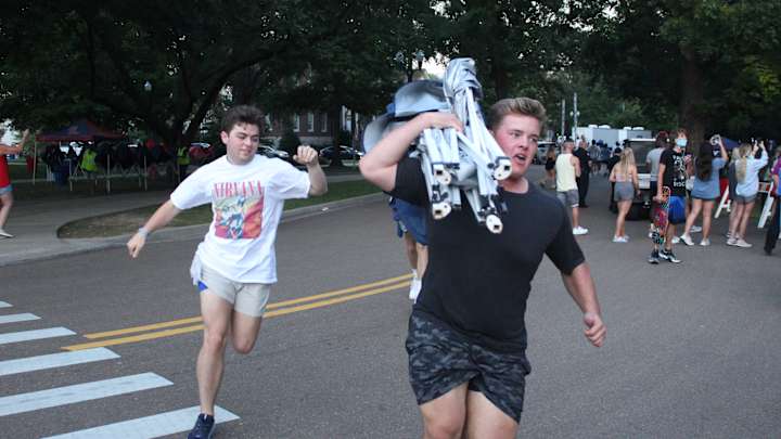 LOOK: The Grove Returns To Life For Ole Miss Home Opener vs. Austin Peay