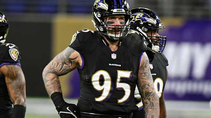 Ravens Defensive End Derek Wolfe Ruled Out For Week 1 Against Raiders