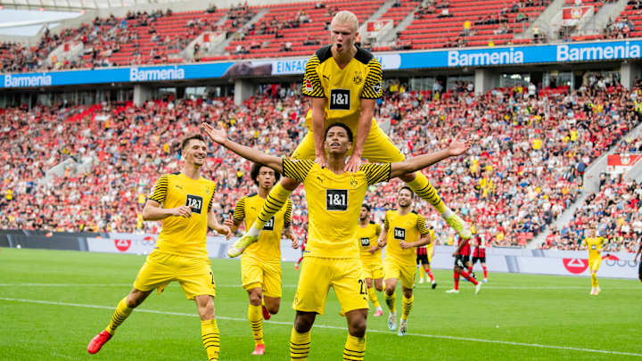 Haaland Scores Twice As Dortmund Comes From Behind Three Times to Beat Leverkusen Haaland Scores Twice As Dortmund Comes From Behind Three Times to Beat Leverkusen