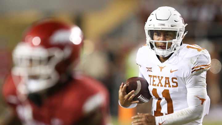 Another QB Battle?: Texas' Thompson Makes Case For QB1 In Arkansas Loss Another QB Battle?: Texas' Thompson Makes Case For QB1 In Arkansas Loss