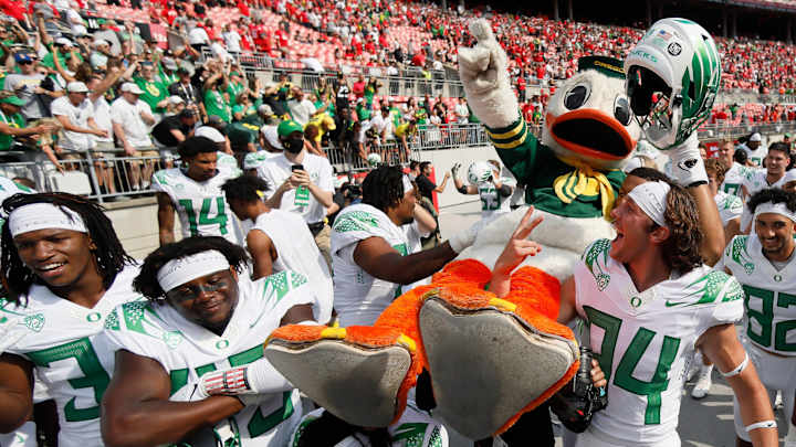 No. 12 Oregon Stuns No. 3 Ohio State in Historic Upset Win No. 12 Oregon Stuns No. 3 Ohio State in Historic Upset Win