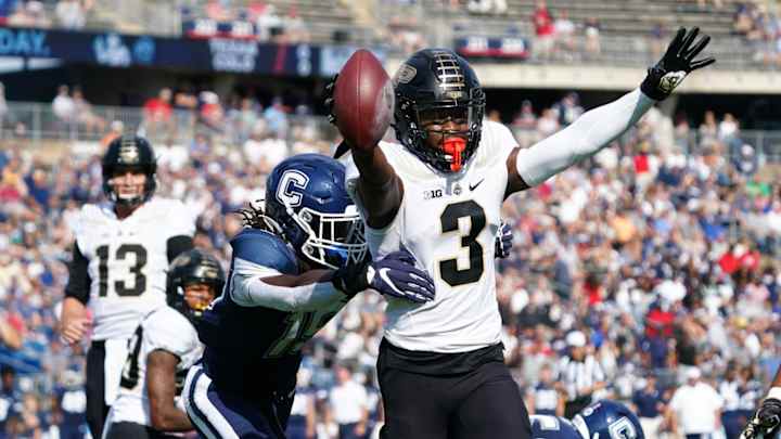 David Bell, Purdue Offense Dominates First Half in 49-0 Victory Over UConn on the Road