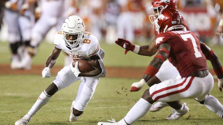 Texas Falls Out of AP Poll After Arkansas Loss