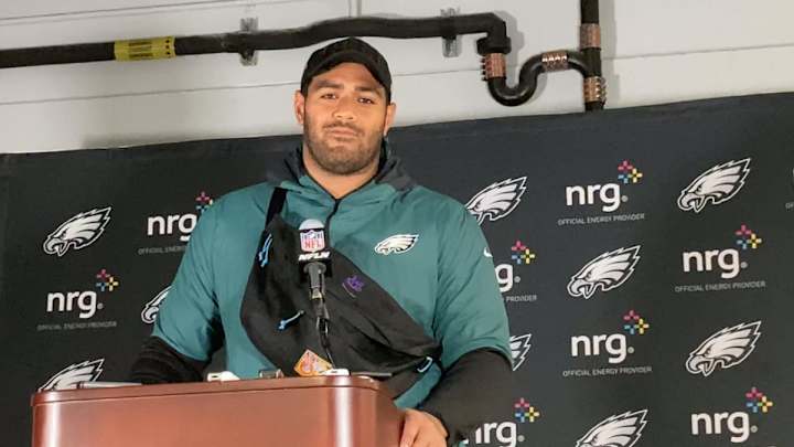 Jordan Mailata Addresses Contract Extension Jordan Mailata Addresses Contract Extension