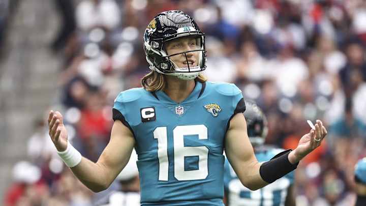 Trevor Lawrence Throws Three Interceptions in Jaguars Season Opening Loss to Texans