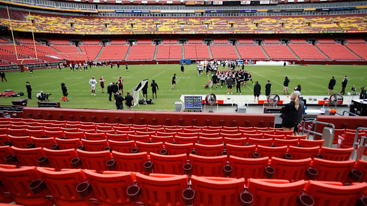 Water Falls From Stands at FedEx Field, Washington Football Team Fans Claim 'Sewage'