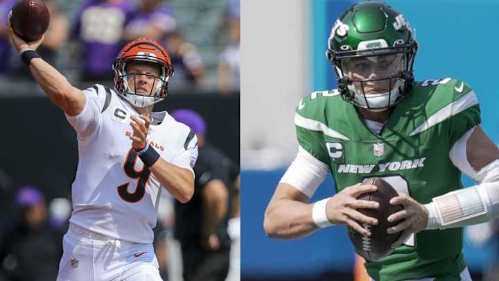 Jets QB Zach Wilson Impressed by Joe Burrow's Touchdown to Ja'Marr Chase