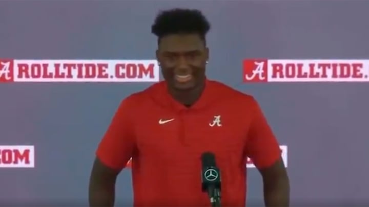 Alabama Player Hilariously Discusses Nick Saban Using 'Touch Deez, Suck on Deez' Jokes