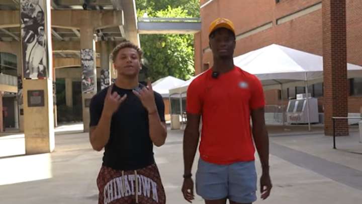 WATCH: George Pickens and Jermaine Burton Feature In YouTube Video