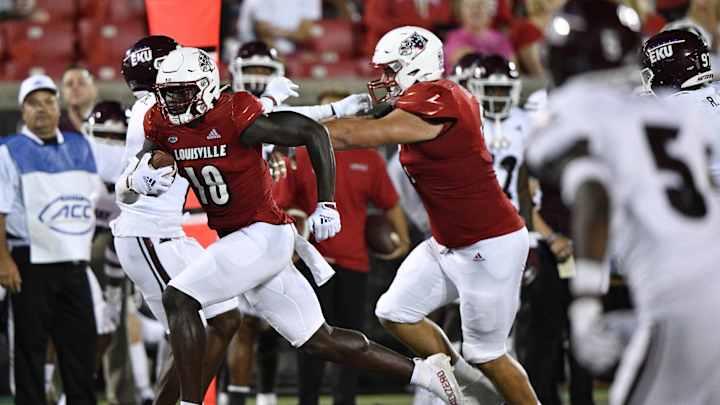 Louisville OL Caleb Chandler, WR Justin Marshall Preview UCF