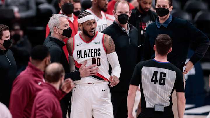 Carmelo Anthony Reveals Sixers, Knicks Showed Interest Before Landing With Lakers Carmelo Anthony Reveals Sixers, Knicks Showed Interest Before Landing With Lakers