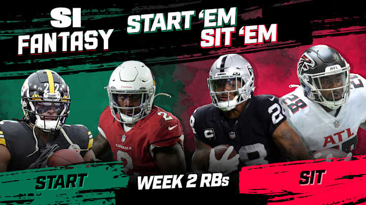 Start 'Em, Sit 'Em Fantasy Football Week 2: Running Backs - Fades, Sleepers, Matchups, DFS Bargains
