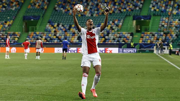 Ajax's Sébastien Haller Scores Four Goals in His Champions League Debut Ajax's Sébastien Haller Scores Four Goals in His Champions League Debut