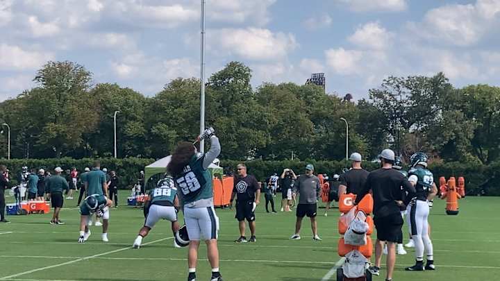 EAGLES NOTEBOOK: Danny Watkins (?), DeVonta Smith, Fun with Hargrave, Graham