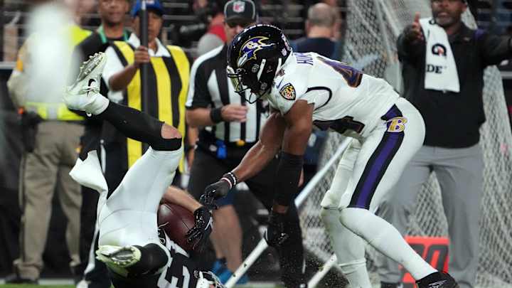 Raiders Reportedly File Complaint for Ravens Hits on Renfrow