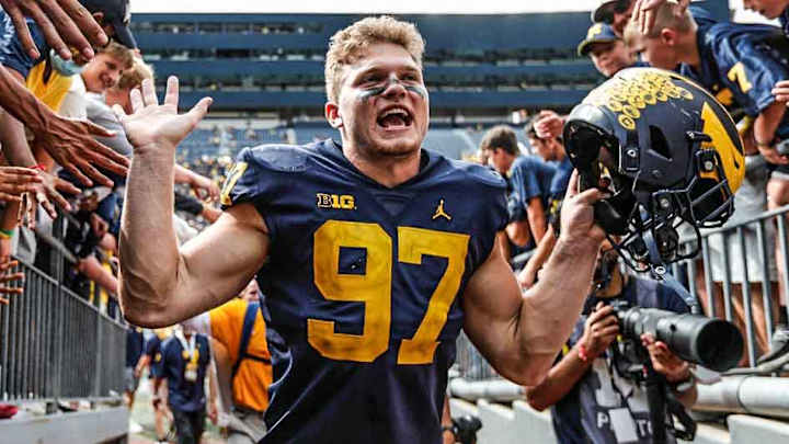 Wolverines Star Aidan Hutchinson Speaks On Michigan Football's Chances In 2023