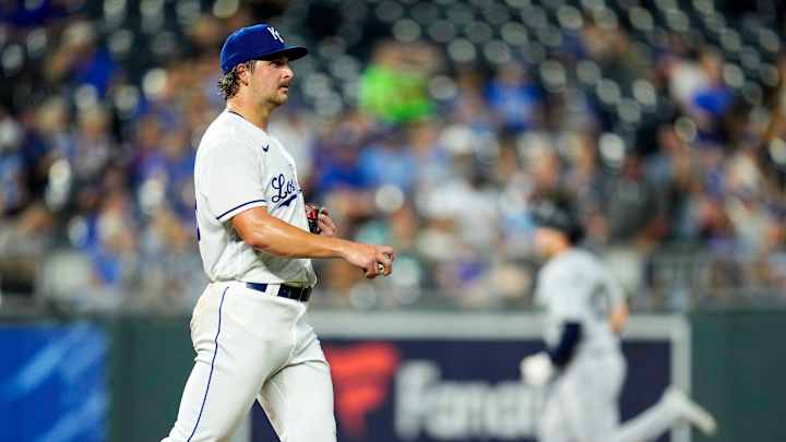 Royals Option Heasley, Announce MiLB Rosters Before Game vs. Reds