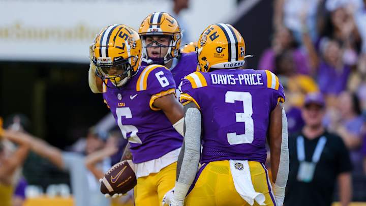 LSU Football Executes Ideal Gameplan in 49-21 Rout of Central Michigan LSU Football Executes Ideal Gameplan in 49-21 Rout of Central Michigan