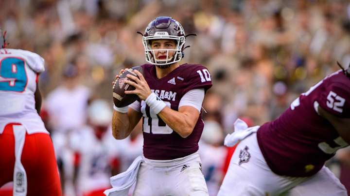 Texas A&M's Zach Calzada Looks Part Of QB1 In Win Against New Mexico