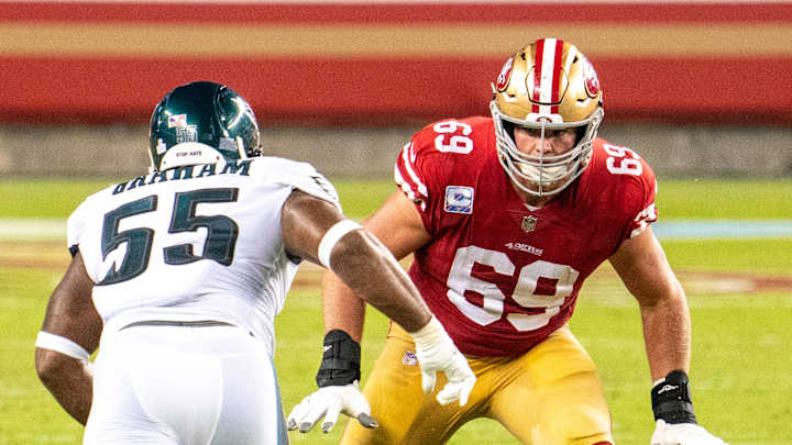 49ers Offensive Line Should Take Matchup With Eagles Personal