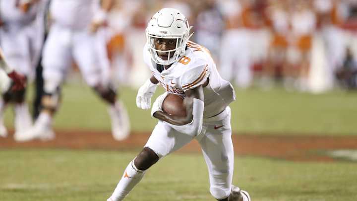 Texas New No. 1 Receiver? Freshman Xavier Worthy Looks The Part Texas New No. 1 Receiver? Freshman Xavier Worthy Looks The Part