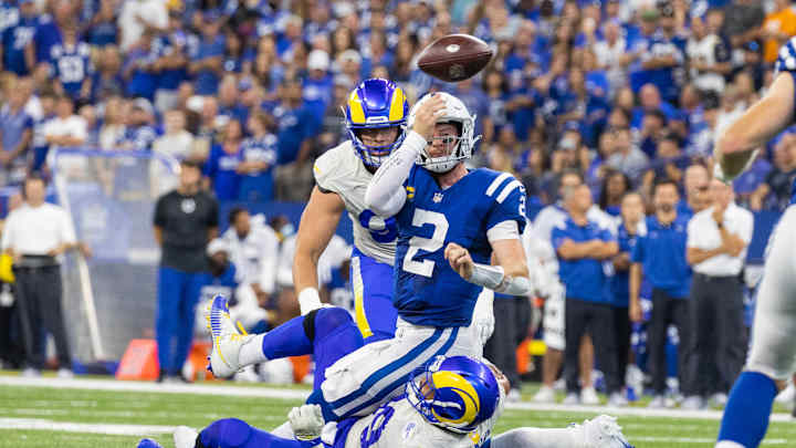 Carson Wentz To Have Ankle Evaluated Following Colts' Week 2 Loss