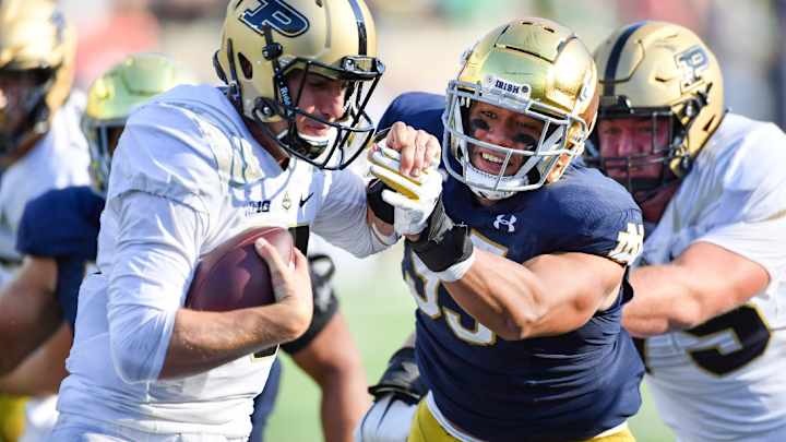 Notre Dame Made Progress In Its Win Over Purdue