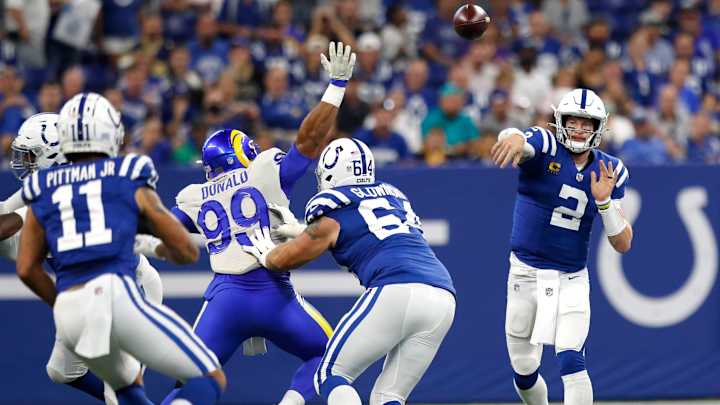 Wentzday: Colts QB’s Playmaking Ability on Display vs. Rams