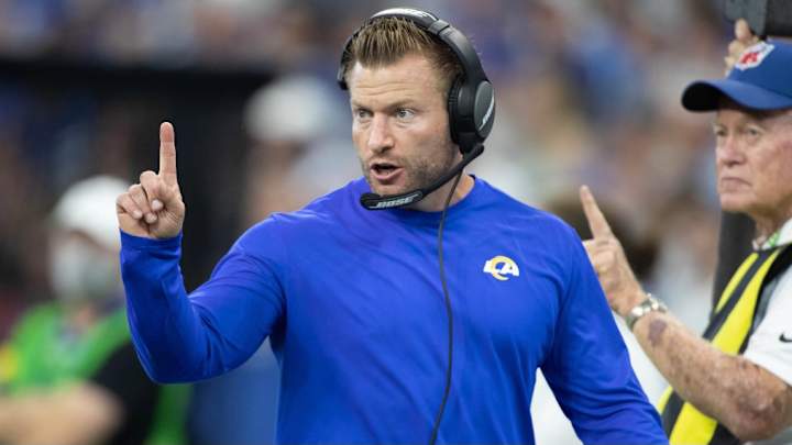 Watch: Rams HC Sean McVay Delivers Victory Speach Following 27-24 Win over Colts Watch: Rams HC Sean McVay Delivers Victory Speach Following 27-24 Win over Colts