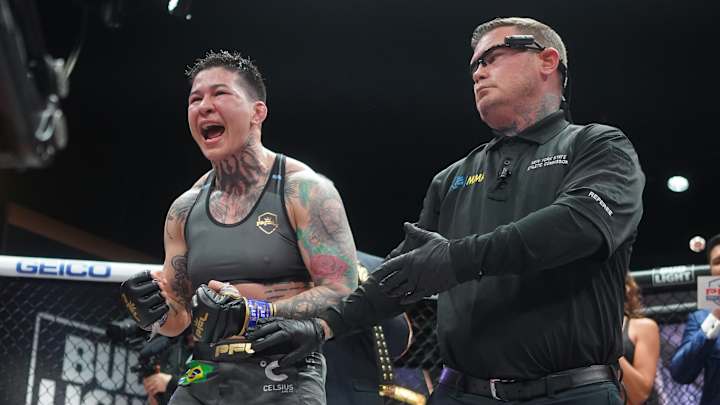 Larissa Pacheco Stuns Kayla Harrison, Scores Decision Win to Claim Women's Lightweight Crown