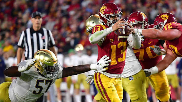 Notre Dame Falls To USC Behind Balanced Offensive Attack