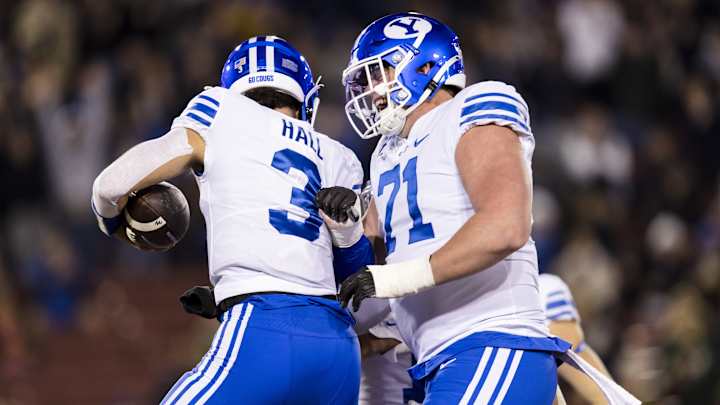 The Indianapolis Colts Select BYU OL Blake Freeland