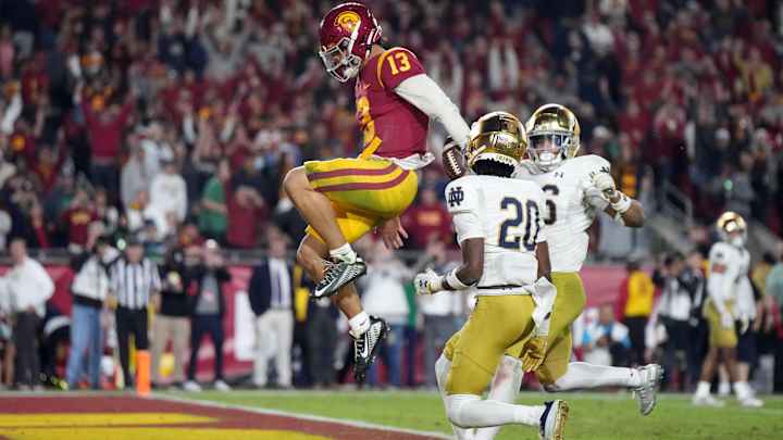 Eric Gentry's return, Caleb Williams' magic fuel USC's win over Notre Dame: 3 takeaways