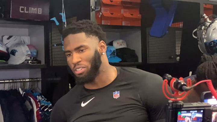 WATCH: Brian Burns Broncos Postgame