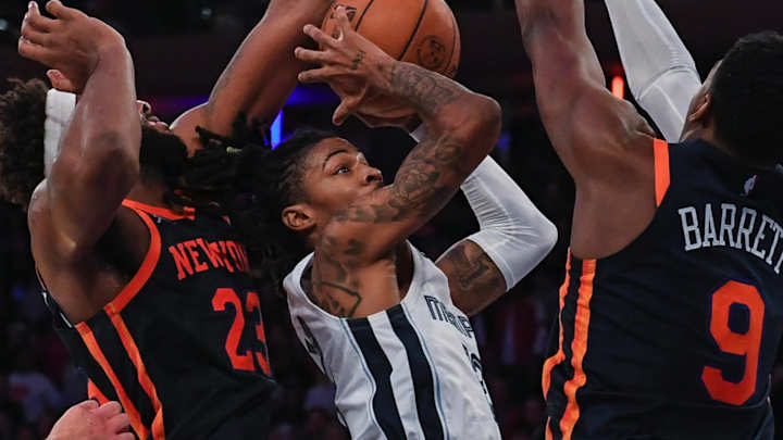 'My Comparison': Ja Morant Revels in Matchup vs. Knicks' Derrick Rose
