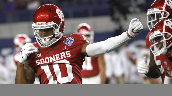 Oklahoma wide receiver Theo Wease has entered the transfer portal
